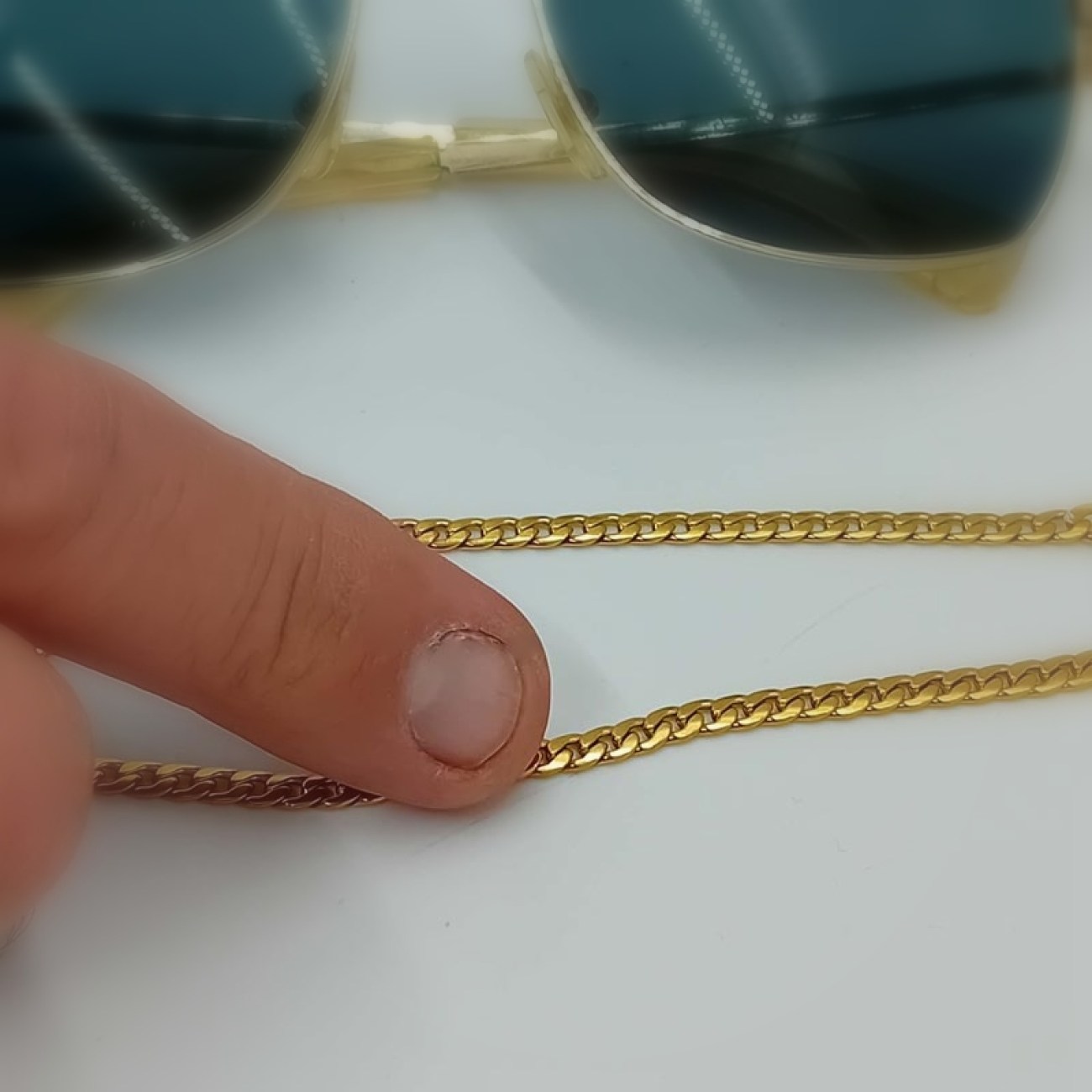 ΑΛΥΣΙΔΑ ατσάλι χρυσαφί απόχρωση