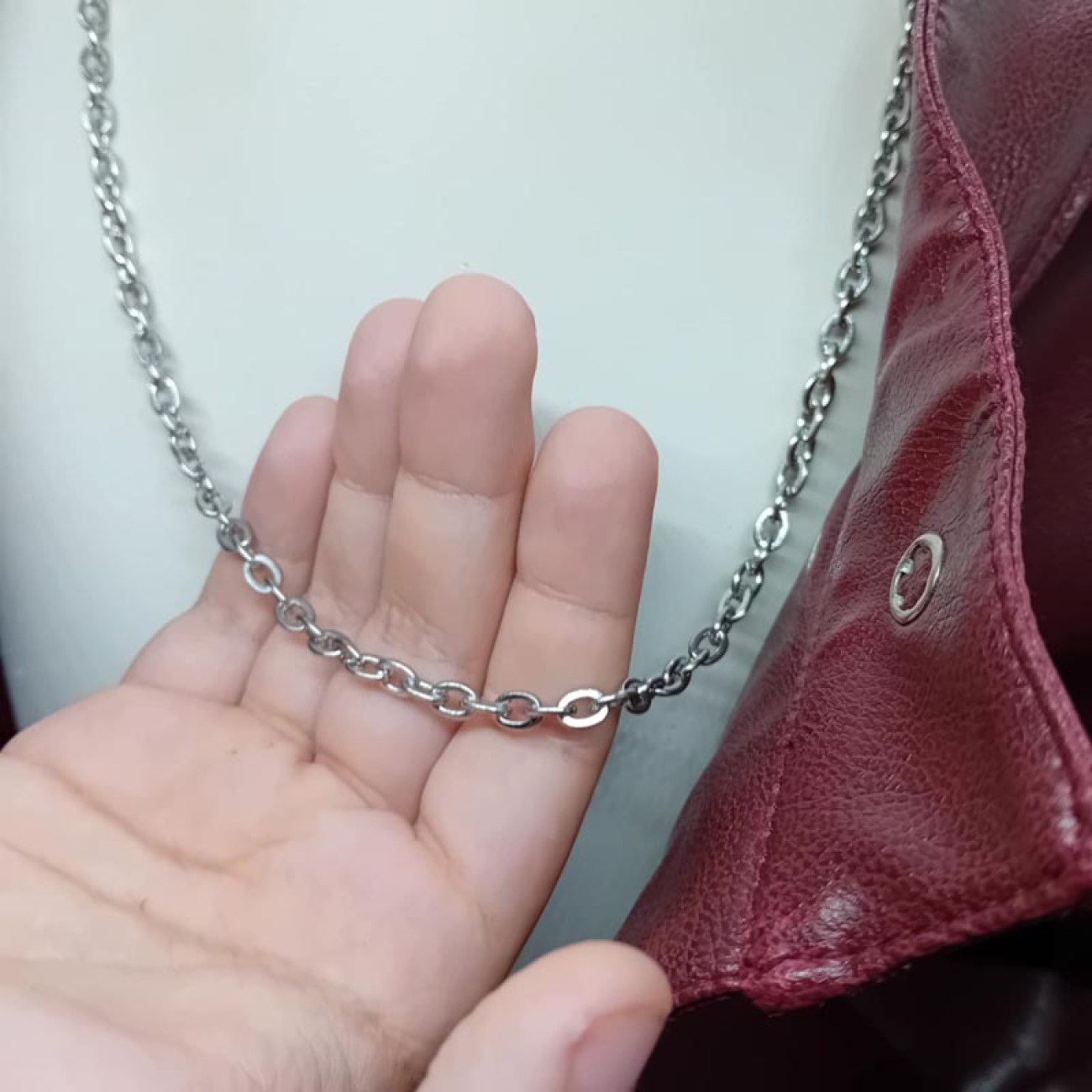 ΑΛΥΣΙΔΑ λαιμού ατσάλι