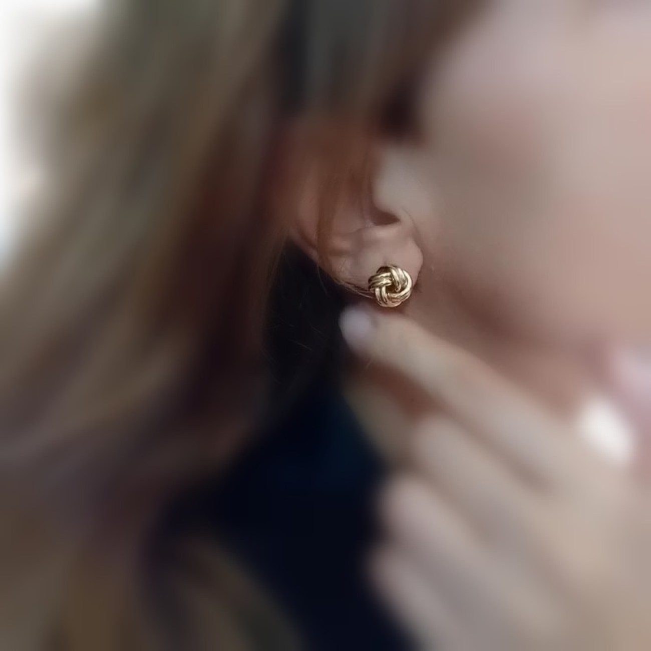 Χρυσά σκουλαρίκια knots