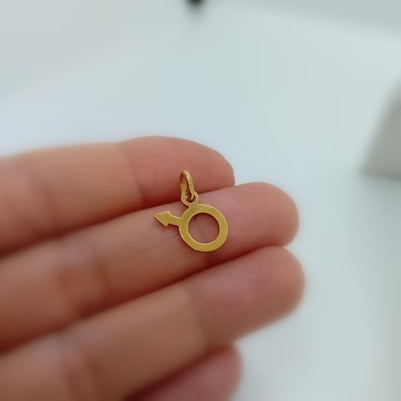 Χρυσό μενταγιόν male power 14 ΚΑΡΑΤΙΑ