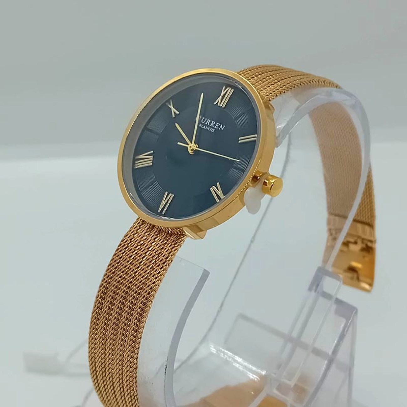 ΡΟΛΟΙ ΧΕΙΡΟΣ γυναικείο, χρυσαφί μπρασελέ "ψάθα"