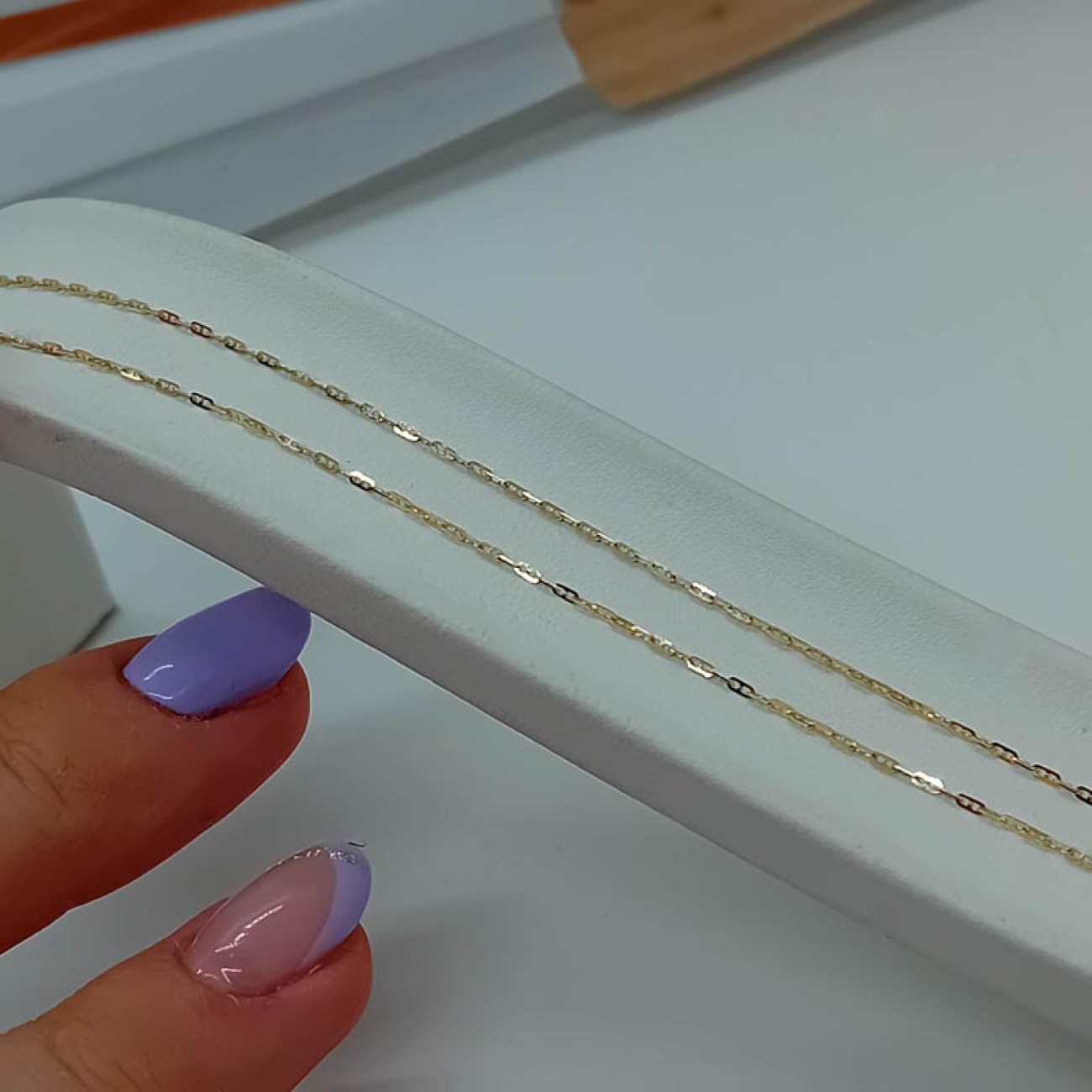 ΑΛΥΣΙΔΑ χρυσή 14 καρατίων για τον λαιμό