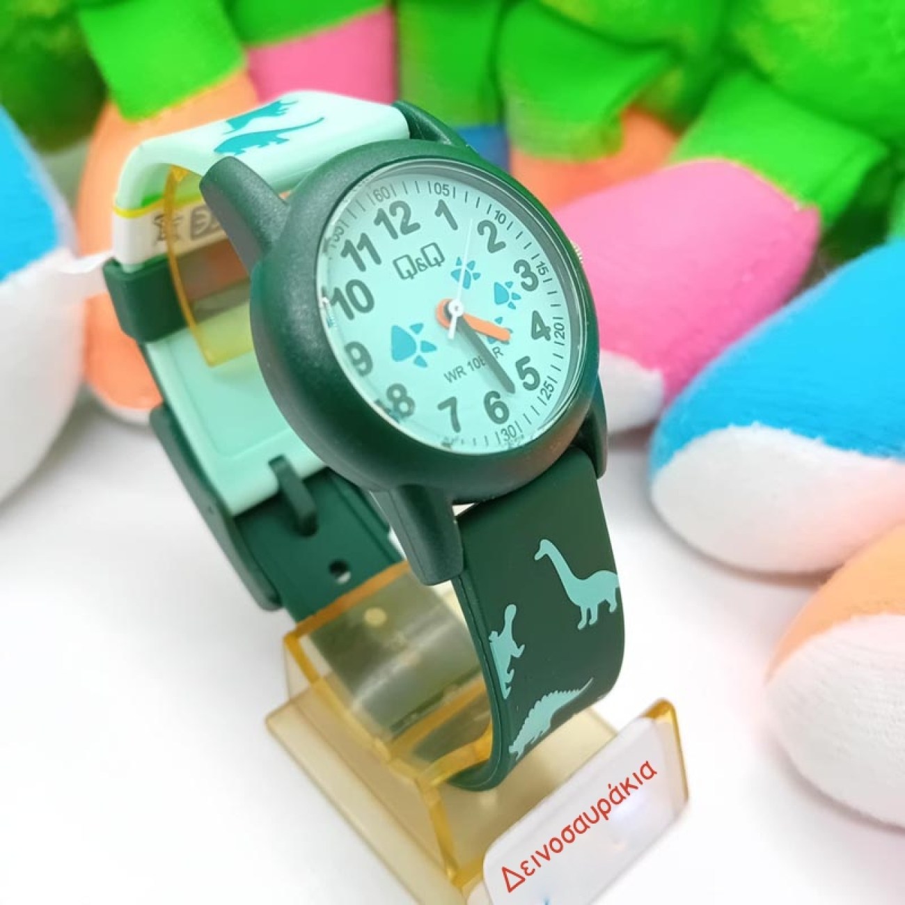 Ρολόι παιδικό με θέμα ΔΕΙΝΟΣΑΥΡΑΚΙΑ