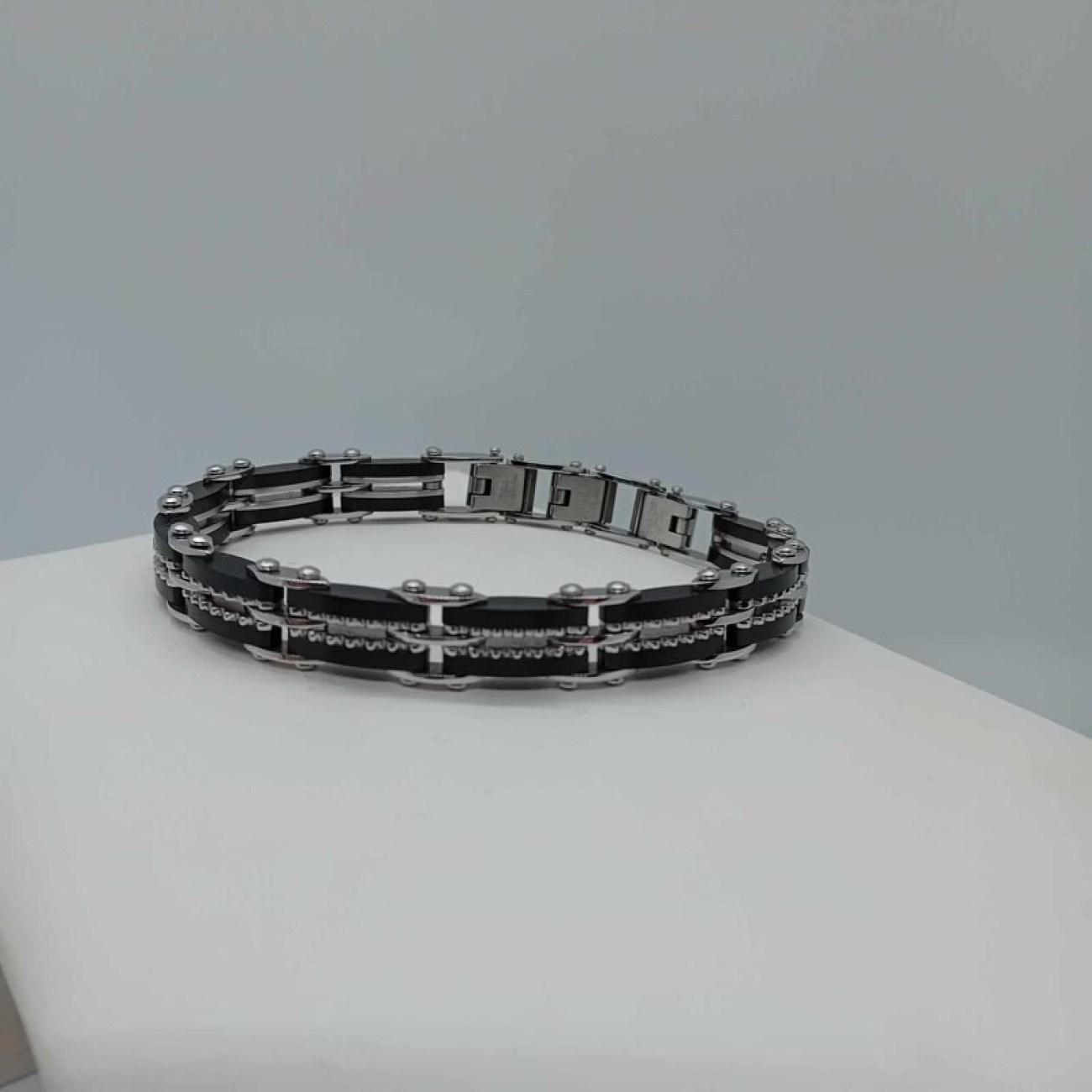 Βραχιόλι αντρικό ατσάλι VISETTI