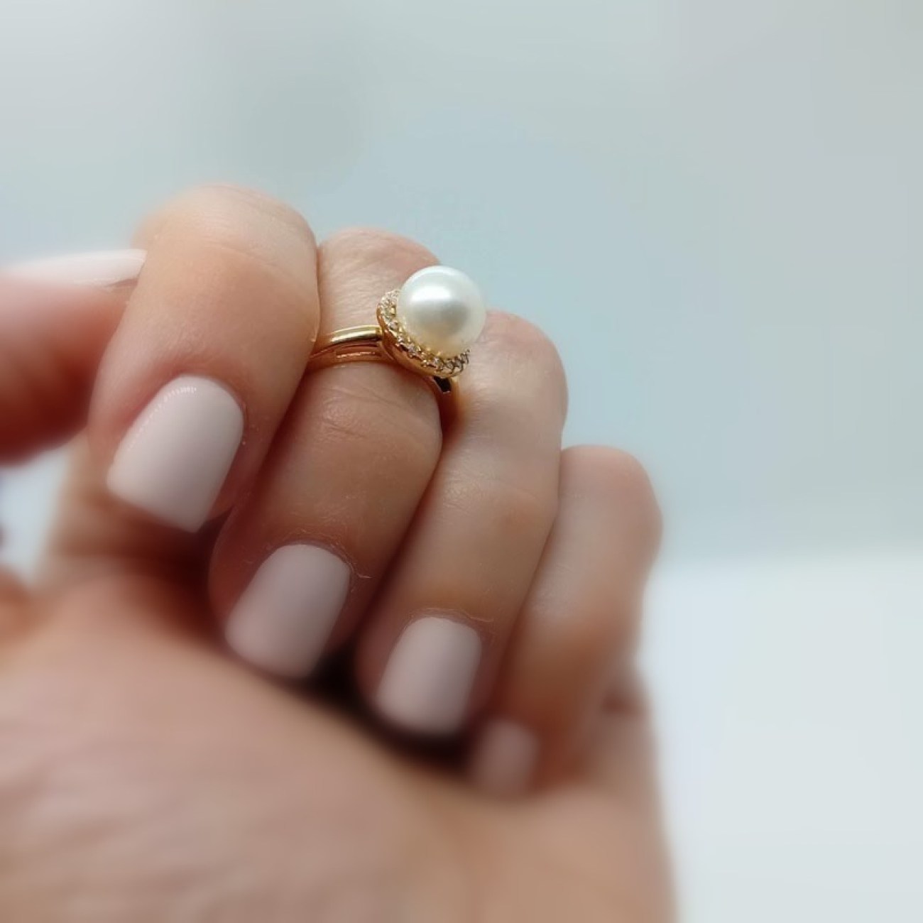 Χρυσό δαχτυλίδι Κ14 happy bride