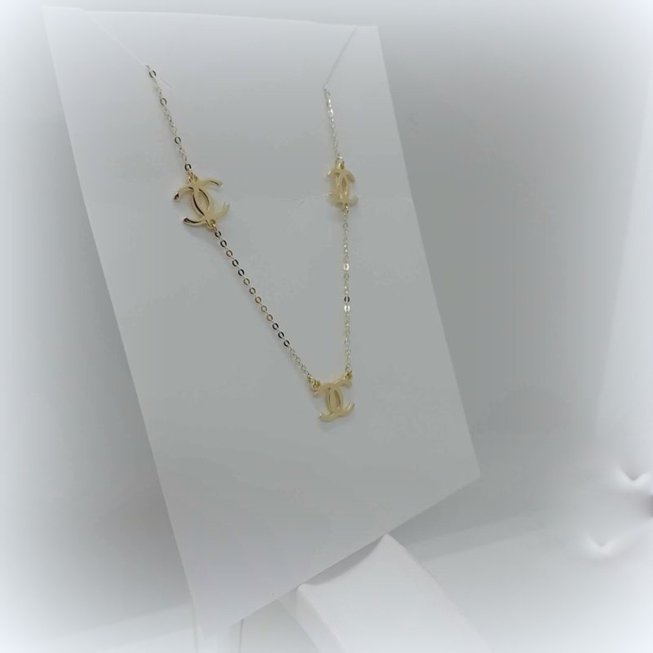 Κολιέ χρυσό τύπου ΚΟΚΟ ΣΑΝΕΛ