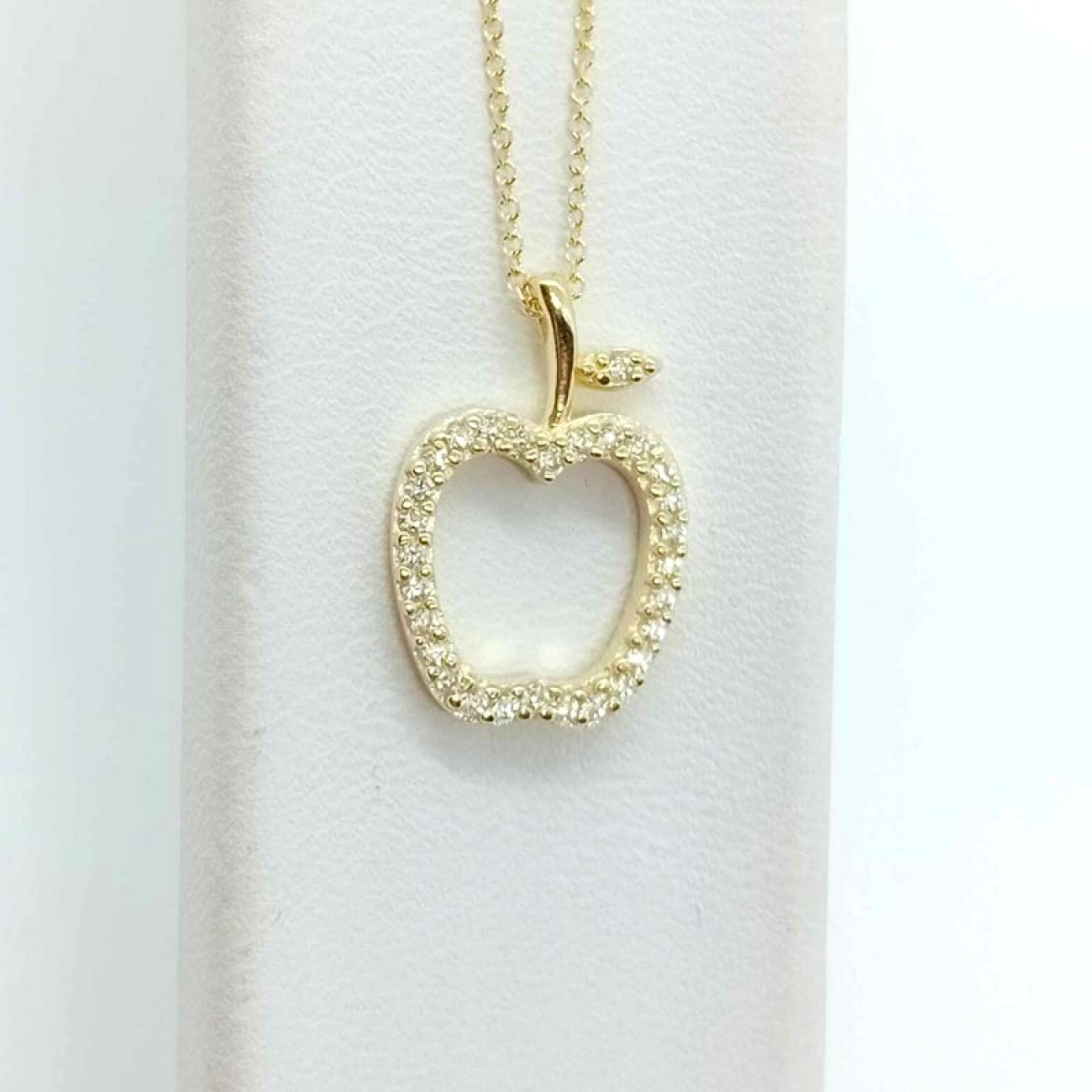 Κολιέ ΧΡΥΣΟ ΜΗΛΟ Κ9