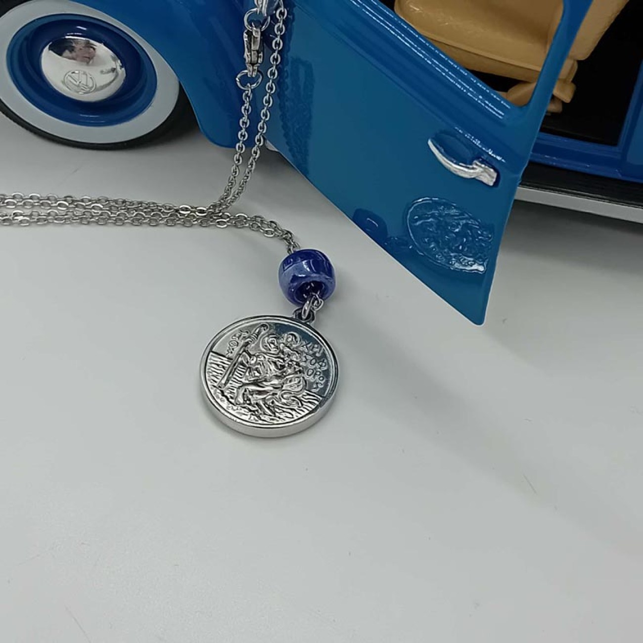 ΑΓΙΟΣ ΧΡΙΣΤΟΦΟΡΟΣ & ΠΑΝΑΓΙΑ από ατσάλι