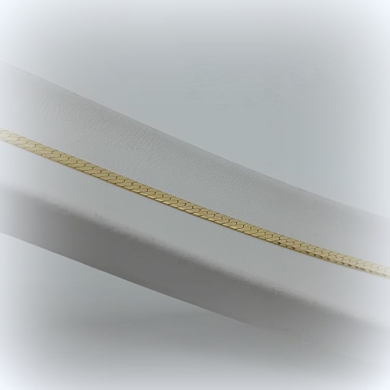 Βραχιόλι ποδιού anklet αλυσίδα "ψαροκόκκαλο"