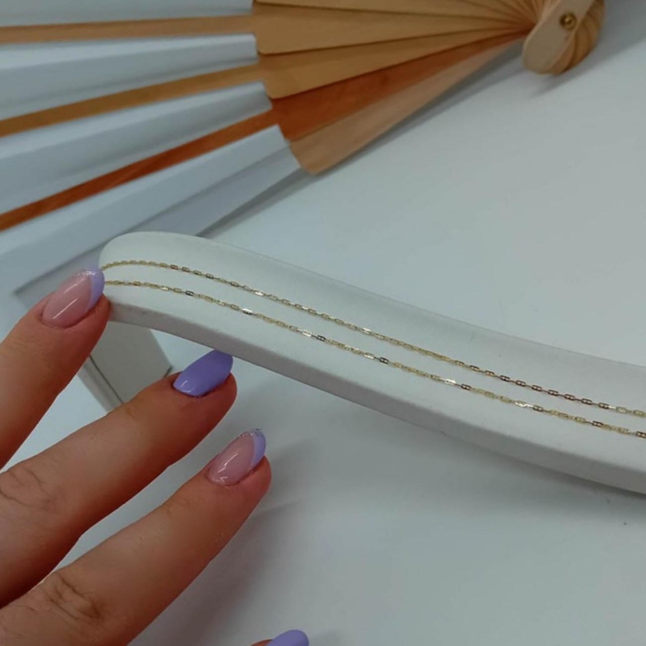 ΑΛΥΣΙΔΑ χρυσή 14 καρατίων για τον λαιμό