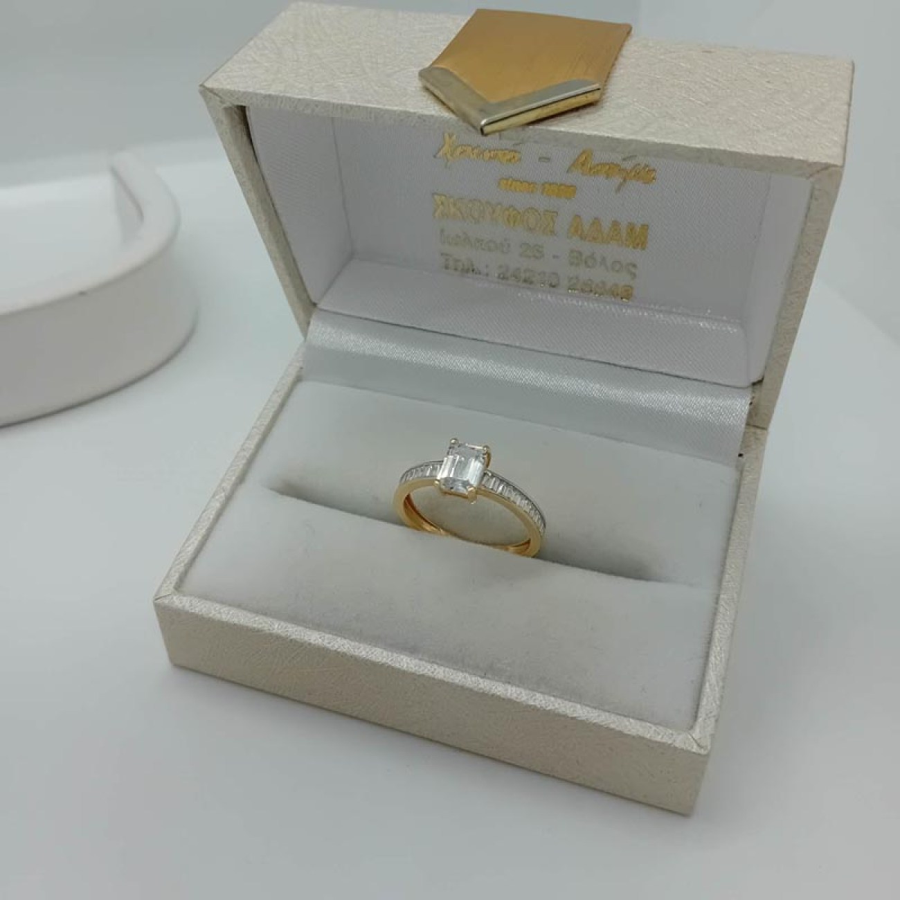 Μονόπετρο χρυσό GLAMOROUS CHOICE 14 ΚΑΡΑΤΙΑ