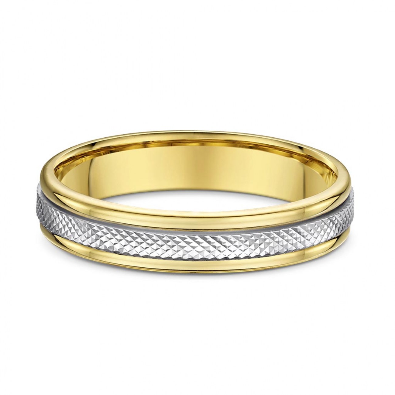 Βέρα χρυσή-λευκόχρυση