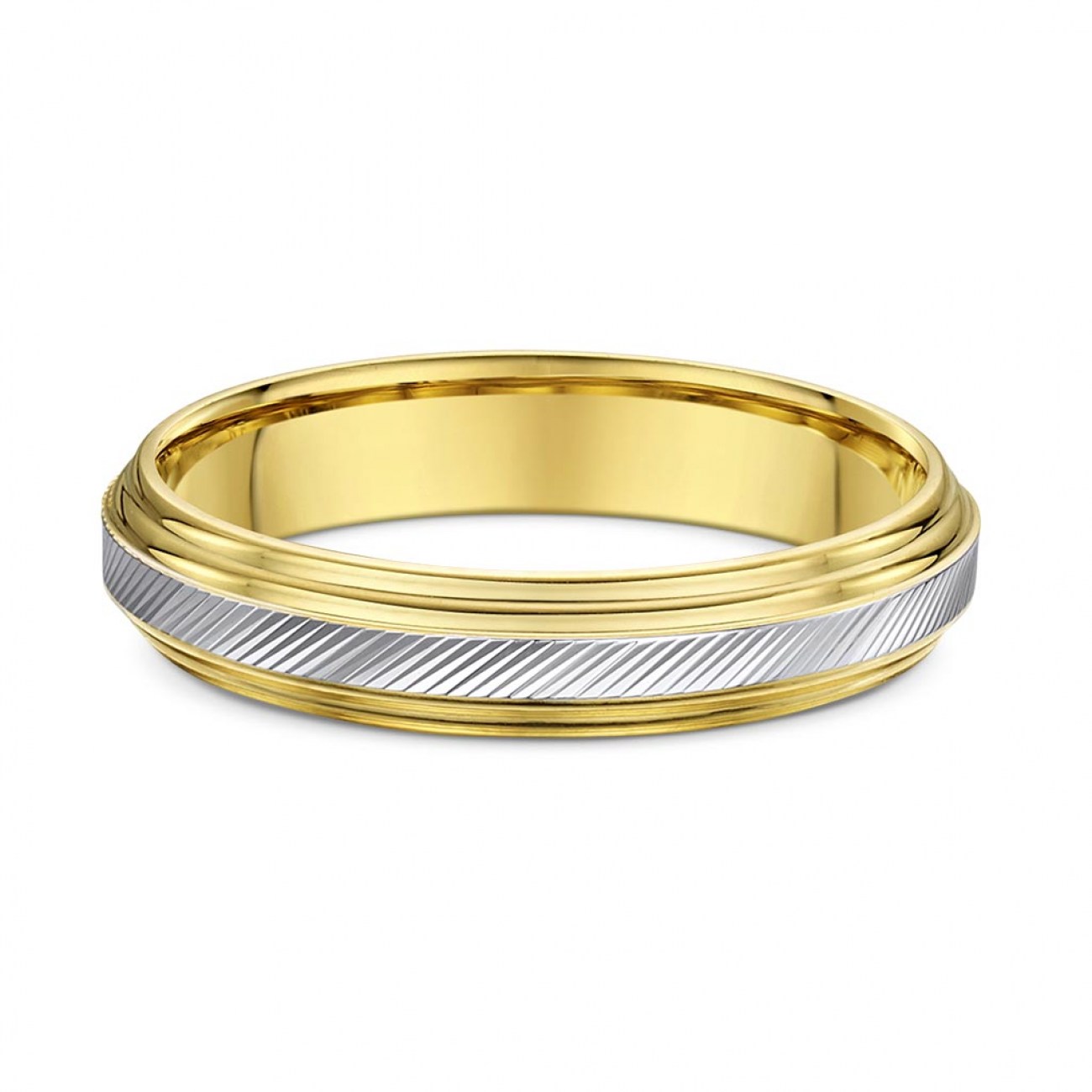 Βέρα χρυσή-λευκόχρυση