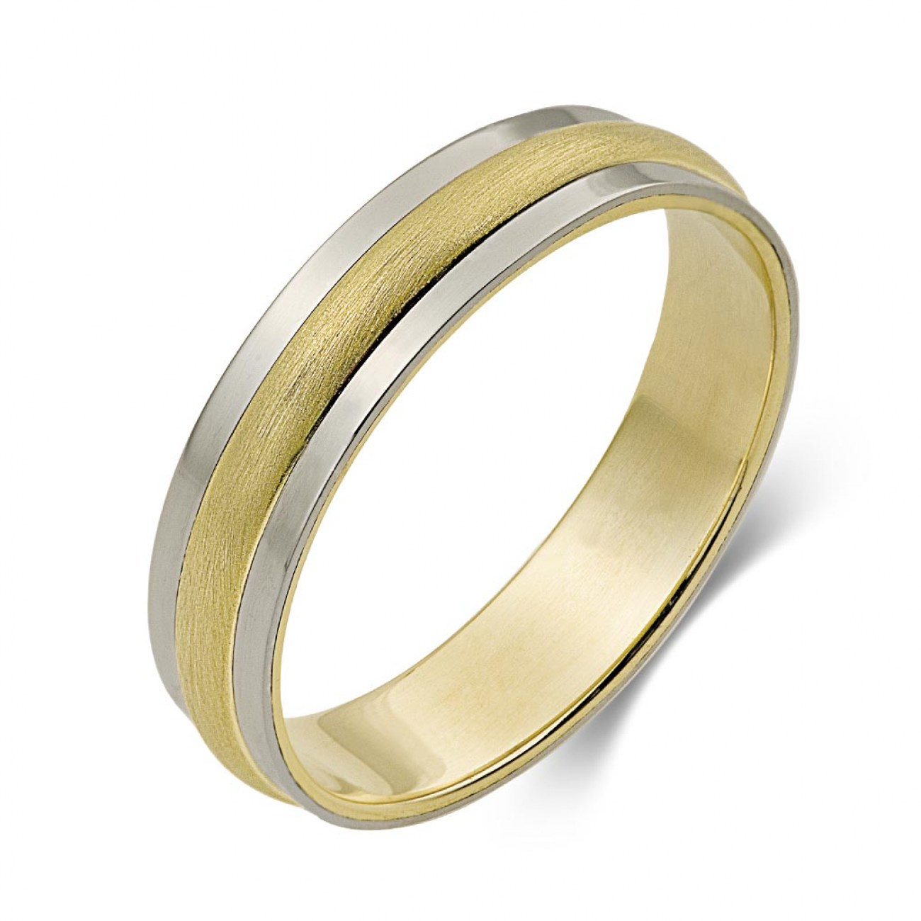 Βέρα χρυσή-λευκόχρυση