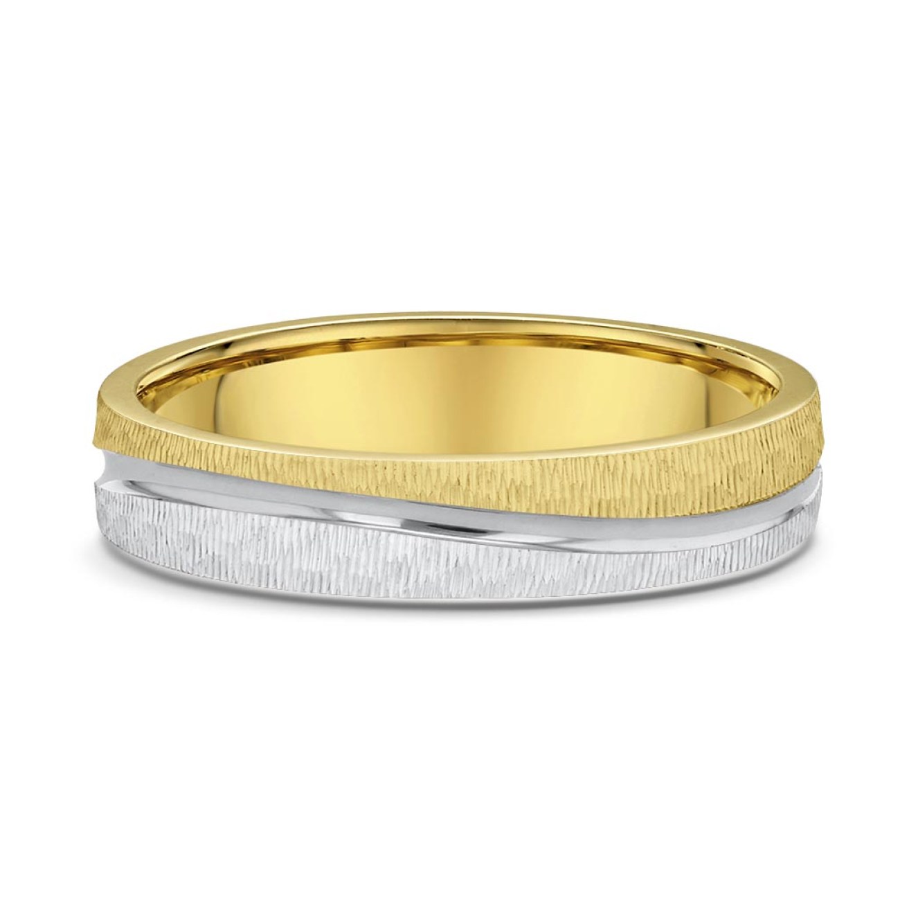 Βέρα δίχρωμη combo