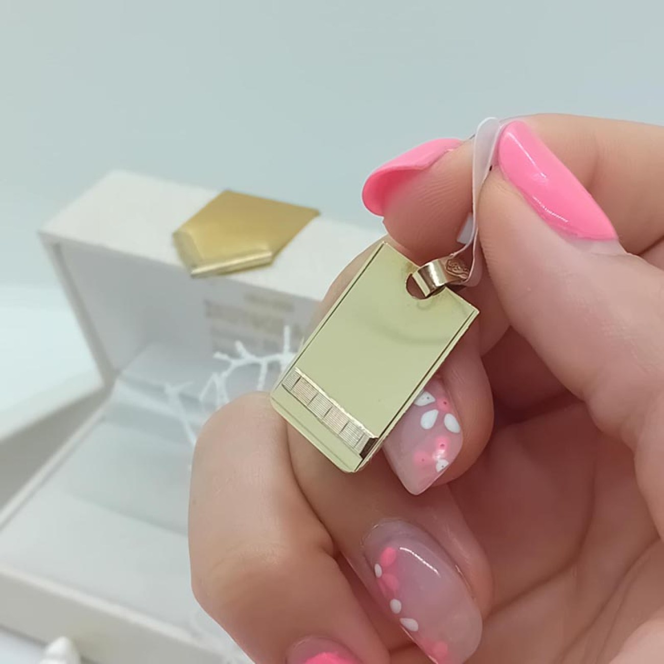 ΧΡΥΣΗ ΠΛΑΚΕΤΑ λαιμού Κ14