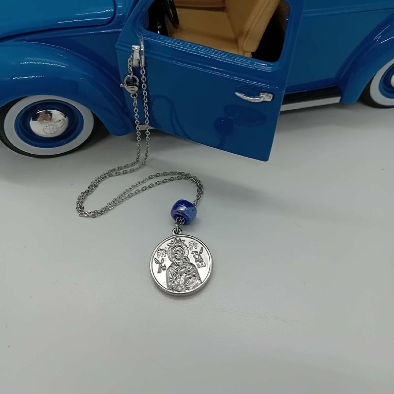 ΑΓΙΟΣ ΧΡΙΣΤΟΦΟΡΟΣ & ΠΑΝΑΓΙΑ από ατσάλι